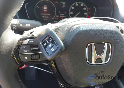 2025 Honda Civic Hybrid Sport/Sport Touring z USA, uszkodzony, nr VIN 2HGFE4F82SH321781